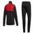 Adidas Basic Red Black Tracksuit Men-Tracksuit-Elessi UK