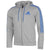 Adidas Grey Bleu Tracksuit Men-Tracksuit-Elessi UK