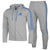 Adidas Grey Bleu Tracksuit Men-Tracksuit-Elessi UK