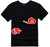 Akatsuki T Shirt Anime Naruto Men T-Shirts Itachi Uchiha-T Shirt-Elessi UK