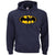 Batman bat logo hoodie-pullover-Elessi UK