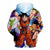 Dragon Ball Goku & Gohan & Freizer Fight Hoodie-pullover-Elessi UK