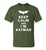 Keep Calm And I Am Batman T Shirt-Short Sleeves-Elessi UK