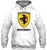 Pull Ferrari DDPL HP MERCENARI Hoodie-Sweatshirts-Elessi UK