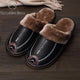 Mercedes Benz Leather Winter Slippers