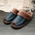 Mercedes Benz Leather Winter Slippers