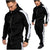 Sport Velvet Bande Tracksuit Men-Tracksuit-Elessi UK