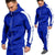 Sport Velvet Bande Tracksuit Men-Tracksuit-Elessi UK