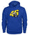 vr46 Valentino Ross Yamaha Hoodie-Hoodies-Elessi UK