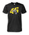 vr46 Valentino Ross Yamaha Unisex Cotton Tee Shirt-Short Sleeves-Elessi UK